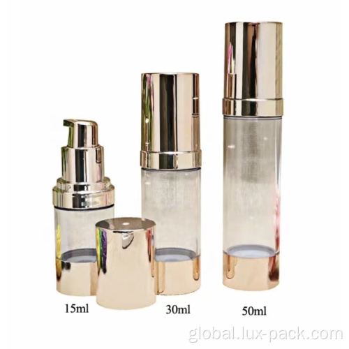 Cosmetic Vacuum Airless Pump Bottle Pump Bottle Best as Makeup Foundations Serums Lightweight Supplier